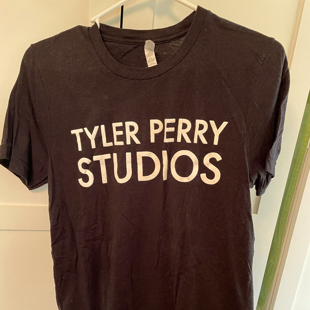 Tyler Perry Black Tshirt Canvas Brand size s